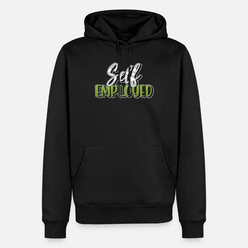 Freelance indépendant Freelance - Sweat à capuche Premium bio Homme - noir
