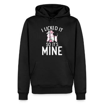 Kuh Geschenk Kuhliebhaber Bauern Geschenk - Männer Premium Bio Hoodie - Schwarz - Vorne - Nico (187cm)