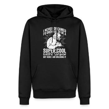 Magenchirurg Adipositaschirurgie Chirurg - Männer Premium Bio Hoodie - Schwarz - Vorne - Nico (187cm)