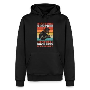 Magenchirurg Adipositaschirurgie Chirurg - Männer Premium Bio Hoodie - Schwarz - Vorne - Nico (187cm)