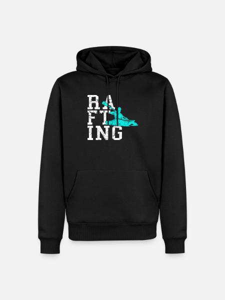 Ramer - Sweat à capuche Premium bio Homme - noir
