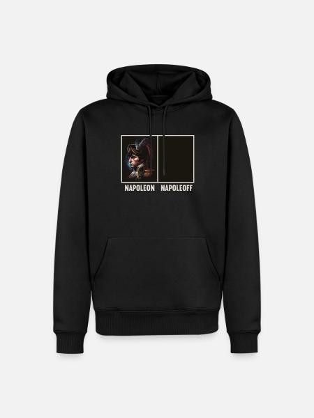 Napoleon Napoleoff Merry Napoleon Bonaparte - Men’s Premium Organic Hoodie - black