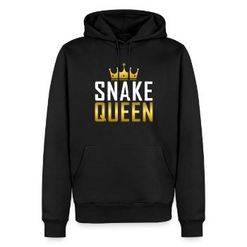 Snake Gift Snake Lover - Men’s Premium Organic Hoodie - black - Front - Nico (187cm)