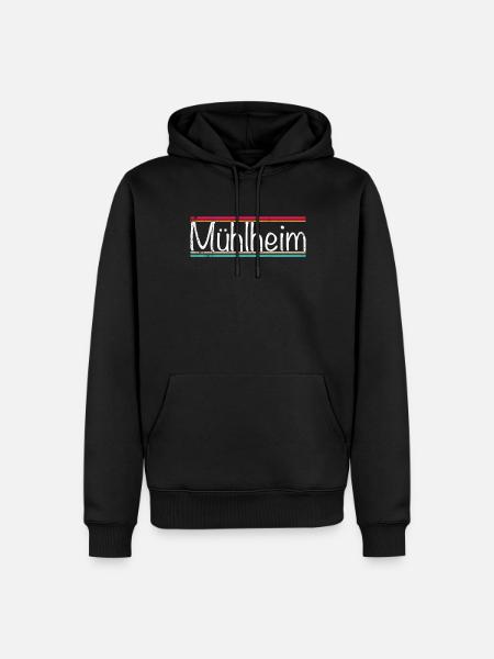 Muehlheim - Men’s Premium Organic Hoodie - black