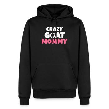 Ziegengeschenk Ziegenliebhaber Geschenk - Männer Premium Bio Hoodie - Schwarz - Vorne - Nico (187cm)