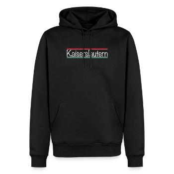 Kaiserslautern - Männer Premium Bio Hoodie - Schwarz - Vorne - Nico (187cm)
