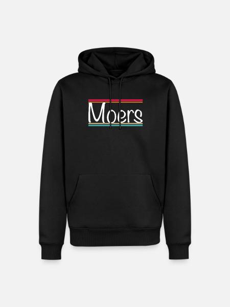 Moers - Men’s Premium Organic Hoodie - black
