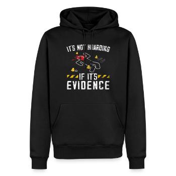 Forensic Scientist - Forensic Criminology - Men’s Premium Organic Hoodie - black - Front - Nico (187cm)
