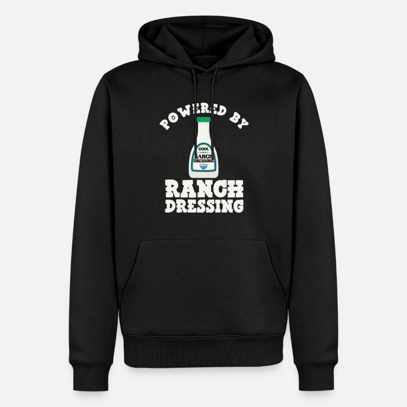 Ranch -Dressing -Ranch -Salatdressing - Männer Premium Bio Hoodie - Schwarz
