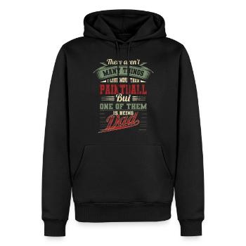 Vatertag Paintball Papa Geburtstagsgeschenk Vater - Männer Premium Bio Hoodie - Schwarz - Vorne - Nico (187cm)