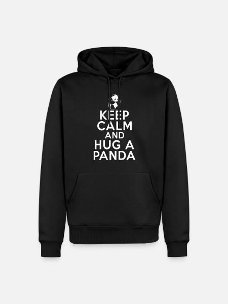 Panda Gifts Panda Lover - Men’s Premium Organic Hoodie - black