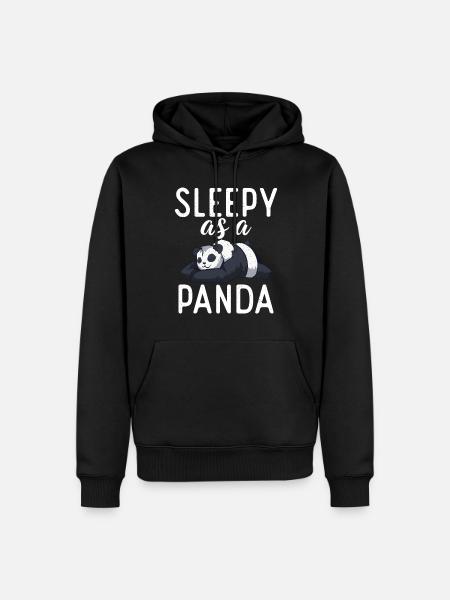 Panda Gifts Panda Lover - Men’s Premium Organic Hoodie - black