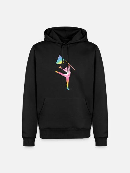 Farbschutz - Männer Premium Bio Hoodie - Schwarz