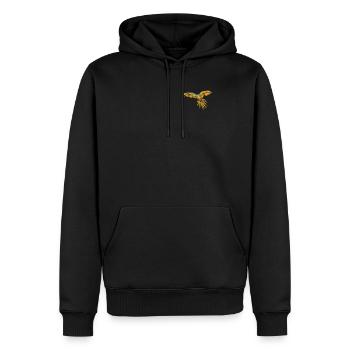 Ara Perroquet I Amérique du Sud Oiseau exotique pour - Sweat à capuche Premium bio Homme - noir - Devant - Nico (187cm)