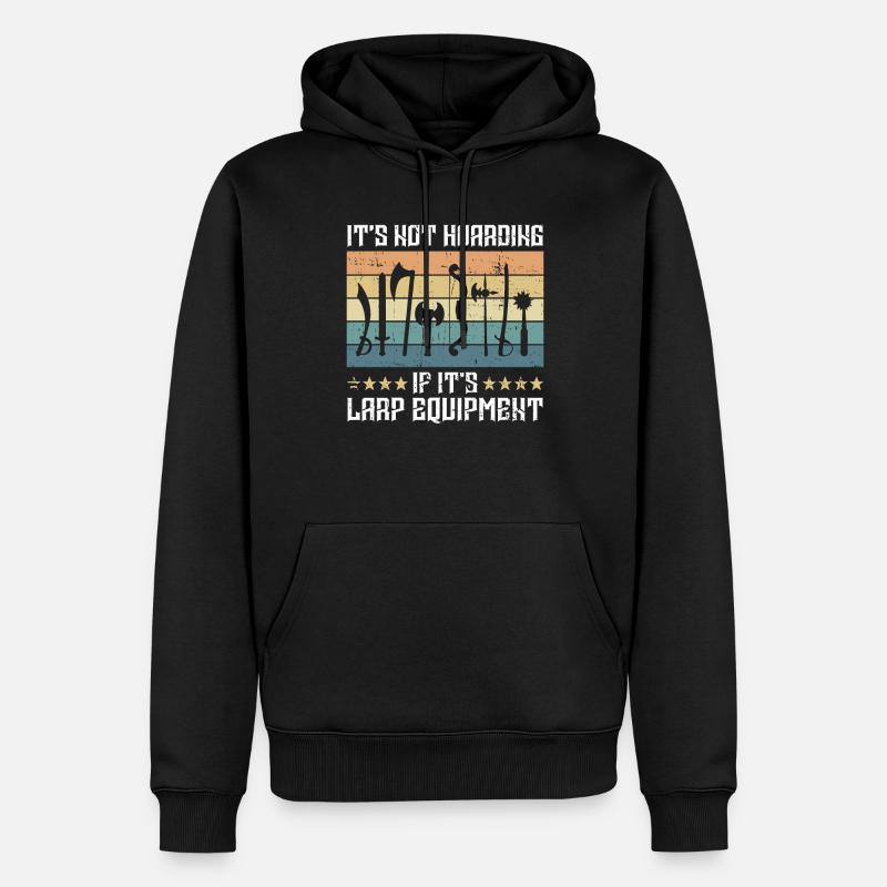 Rollenspiele Und Larp Fatasy Rollenspiele - Männer Premium Bio Hoodie - Schwarz