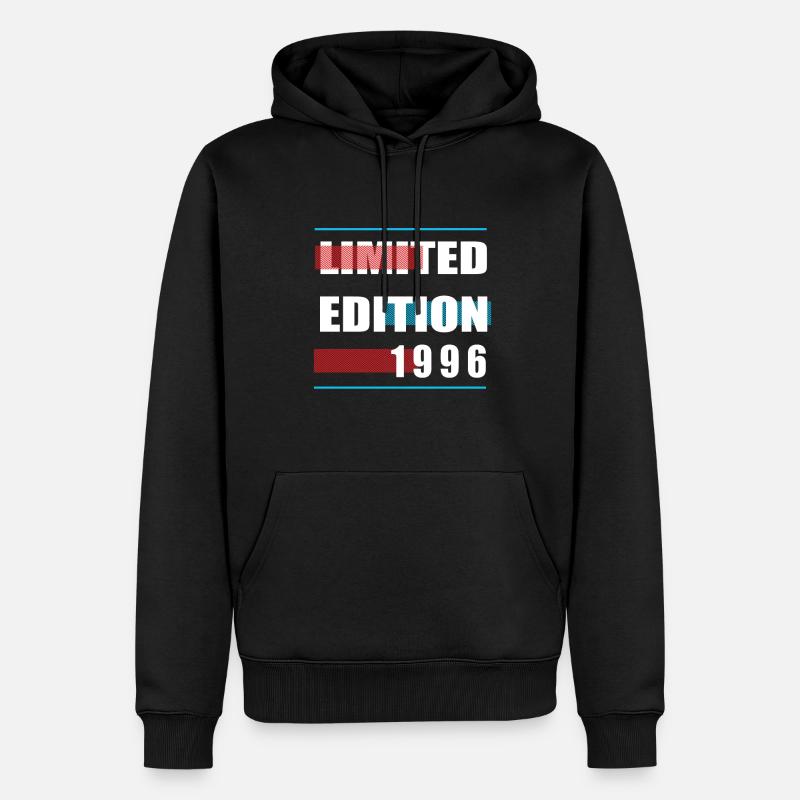 Edition limitée 1996 - Sweat à capuche Premium bio Homme - noir
