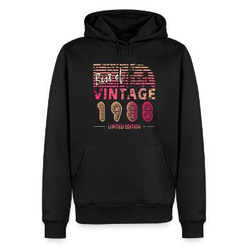 34th birthday gift March 1988 - Men’s Premium Organic Hoodie - black - Front - Nico (187cm)