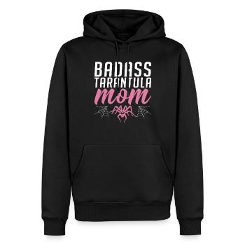 Cadeaux d’amoureux des araignées - Sweat à capuche Premium bio Homme - noir - Devant - Nico (187cm)