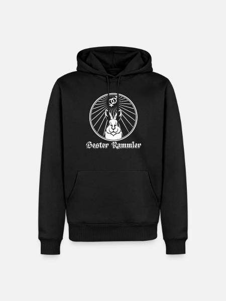 Bester Rammler Kleintierzucht - Männer Premium Bio Hoodie - Schwarz