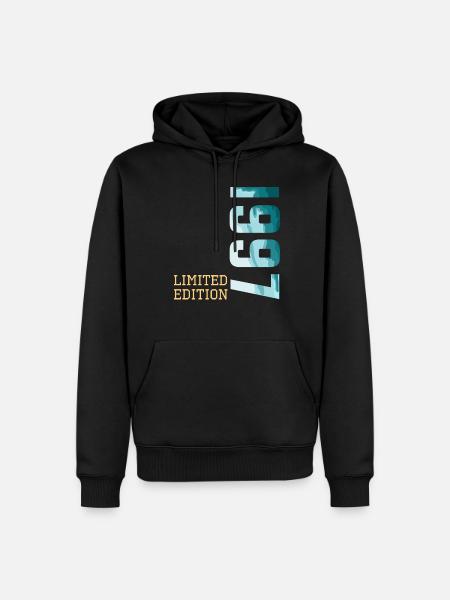 1997 Limited Edition - Men’s Premium Organic Hoodie - black