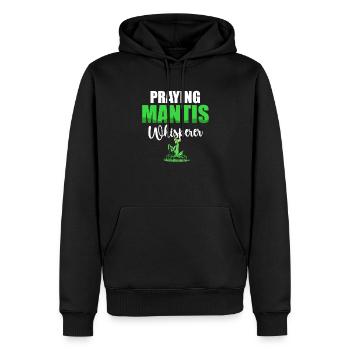 Insektenliebhaber Entomologe Gottesanbeterin - Männer Premium Bio Hoodie - Schwarz - Vorne - Nico (187cm)