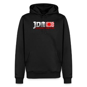 JDM Motorsport Auto Tuning Automobile - Sweat à capuche Premium bio Homme - noir - Devant - Nico (187cm)