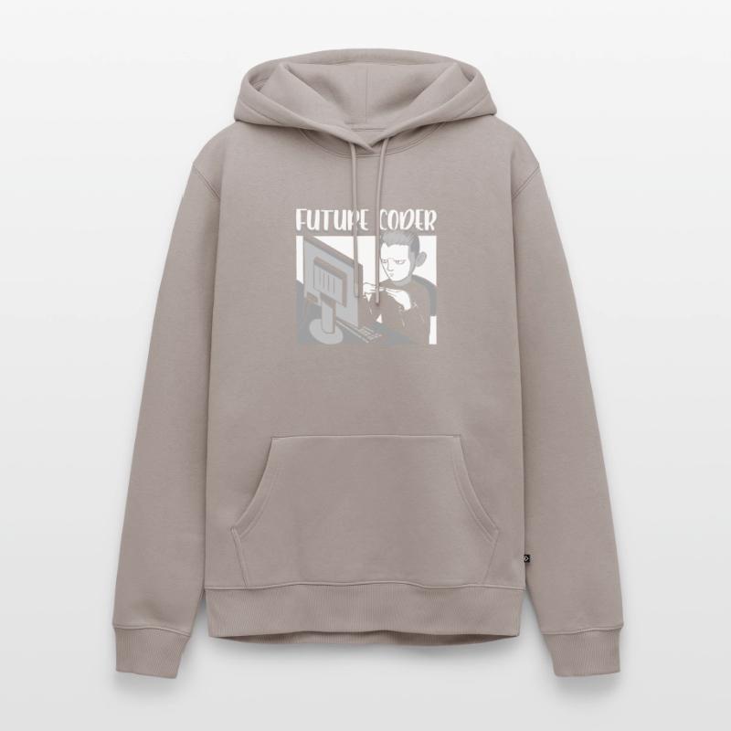 Zukünftiger Coder It Student Programmierer Coding Männer Premium Bio Hoodie