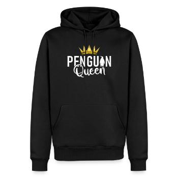 Penguin Lover Penguin Gifts - Men’s Premium Organic Hoodie - black - Front - Nico (187cm)
