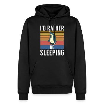 Pinguinliebhaber Pinguin Geschenke - Männer Premium Bio Hoodie - Schwarz - Vorne - Nico (187cm)