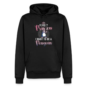 Pinguin Liebhaber Pinguin Geschenke - Männer Premium Bio Hoodie - Schwarz - Vorne - Nico (187cm)