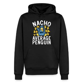 Pinguin Liebhaber Pinguin Geschenke - Männer Premium Bio Hoodie - Schwarz - Vorne - Nico (187cm)