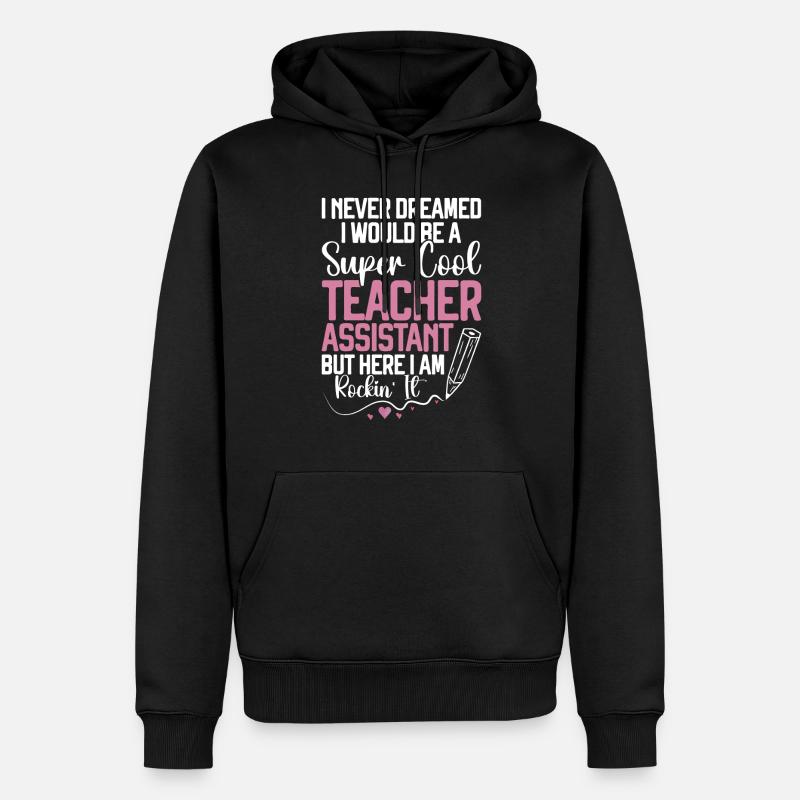 Enseignant -Assistant Directeur d’enseignement - Sweat à capuche Premium bio Homme - noir