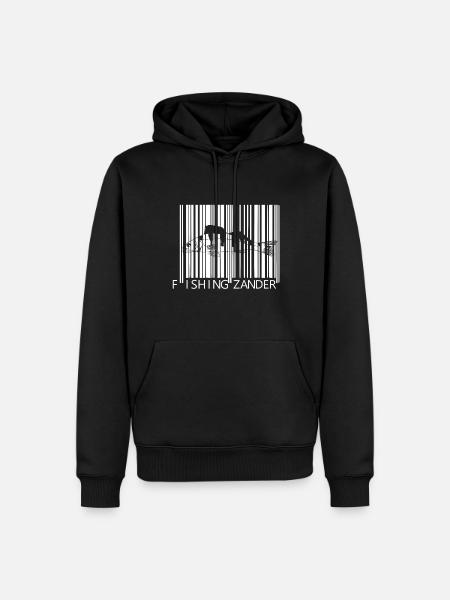 Zander - Zander fishing - Men’s Premium Organic Hoodie - black