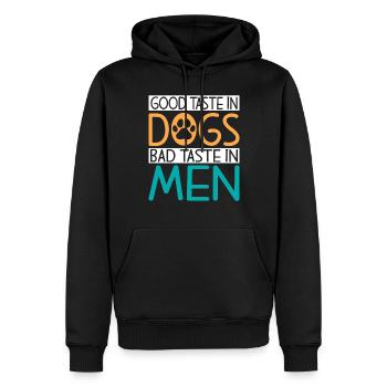 Beagle Cadeau Beagle Propriétaire - Sweat à capuche Premium bio Homme - noir - Devant - Nico (187cm)