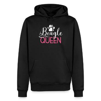 Beagle Geschenk Beagle Besitzer - Männer Premium Bio Hoodie - Schwarz - Vorne - Nico (187cm)