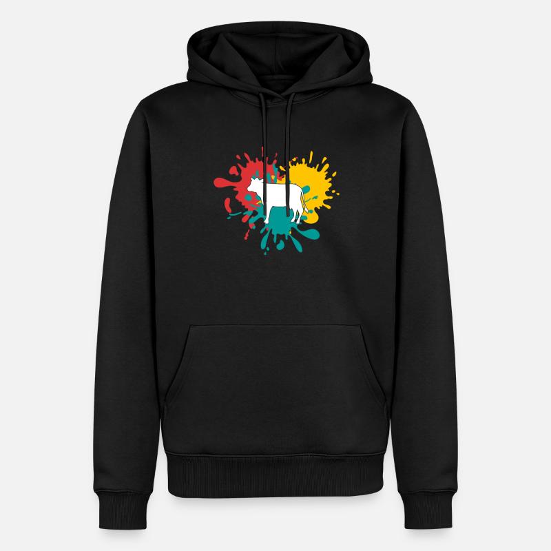 Dop - Sweat à capuche Premium bio Homme - noir