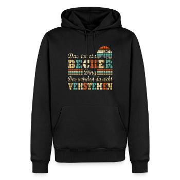 Es ist ein Becker Ding Nachname Nachname - Männer Premium Bio Hoodie - Schwarz - Vorne - Nico (187cm)