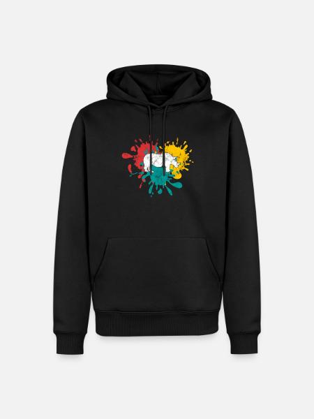 Rhinoceros - Men’s Premium Organic Hoodie - black