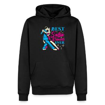 Bester Salsa Tänzer Aller Zeiten Tanzen Tanz Hobby - Männer Premium Bio Hoodie - Schwarz - Vorne - Nico (187cm)
