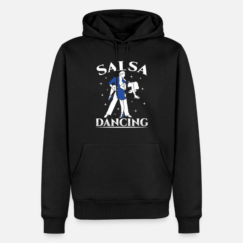 Salsa Dancing Hobby Dancer Dance - Sweat à capuche Premium bio Homme - noir