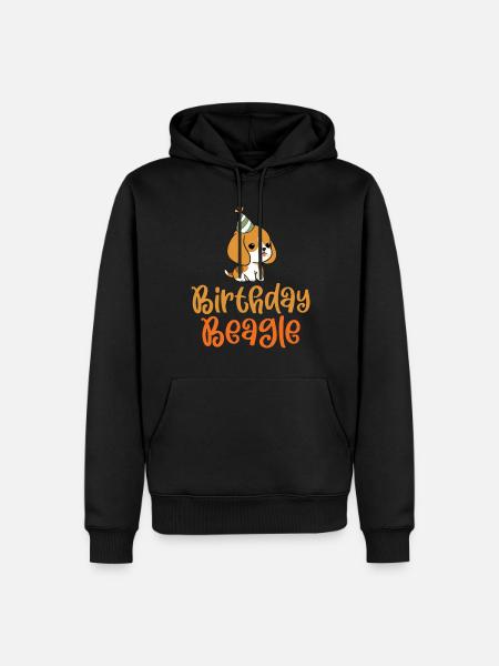Beagle Gift Beagle Owner - Men’s Premium Organic Hoodie - black