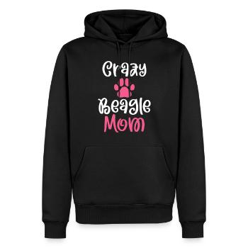 Beagle Geschenk Beagle Besitzer - Männer Premium Bio Hoodie - Schwarz - Vorne - Nico (187cm)