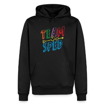 Team Special Education Teachers Special Education Profession - Men’s Premium Organic Hoodie - black - Front - Nico (187cm)