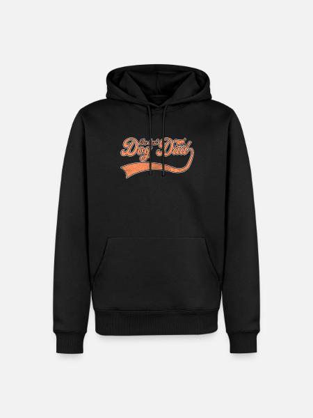 the best dog daddy - Men’s Premium Organic Hoodie - black