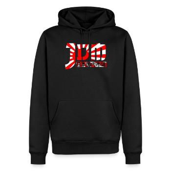 JDM Japanese Domestic Market Automotive - Männer Premium Bio Hoodie - Schwarz - Vorne - Nico (187cm)