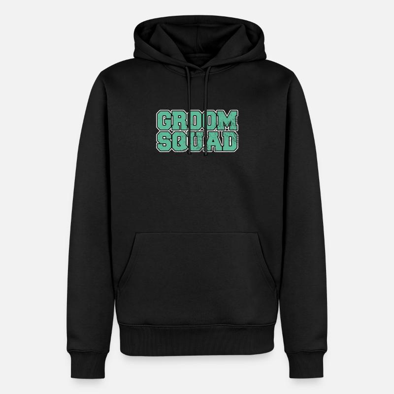 Bräutigam groom JGA - Sweat à capuche Premium bio Homme - noir