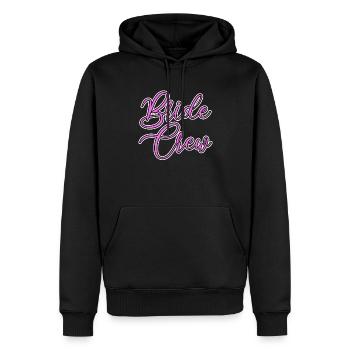 Team Braut bride crew - Männer Premium Bio Hoodie - Schwarz - Vorne - Nico (187cm)