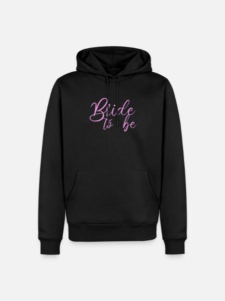 Bridal Wedding Party - Men’s Premium Organic Hoodie - black