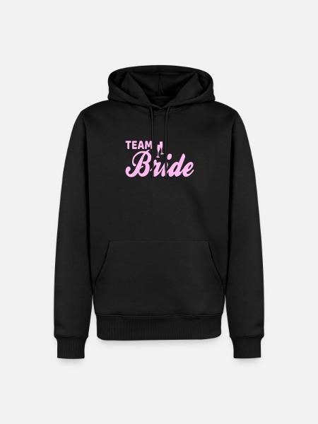 team bride Team Bride - Men’s Premium Organic Hoodie - black