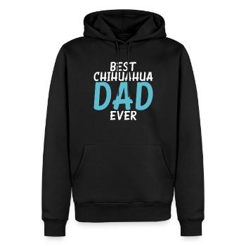 Chihuahua Geschenke Chihuahua Besitzer - Männer Premium Bio Hoodie - Schwarz - Vorne - Nico (187cm)